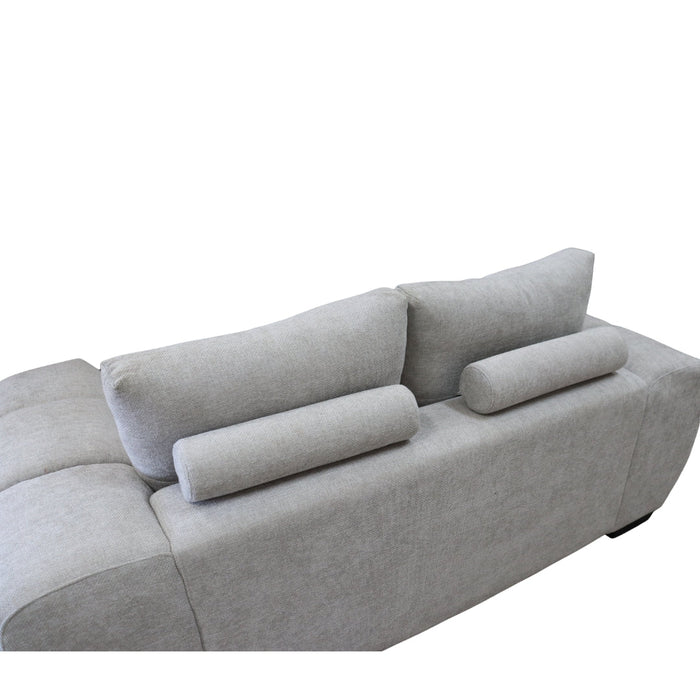 Sophia 2 seat Sofa Lounge - Light Grey