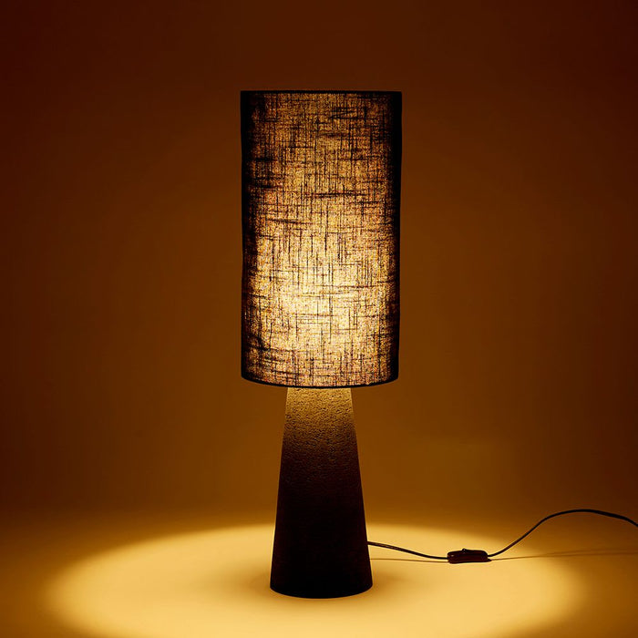 Colby (DS) Table Lamp Pack of 1 - Black, 73cm (H)