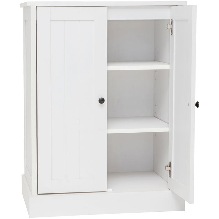 Hamptons 2 Door Low Line Multipurpose Cupboard