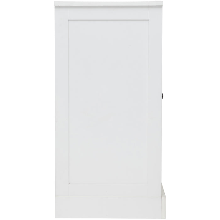 Hamptons 2 Door Low Line Multipurpose Cupboard