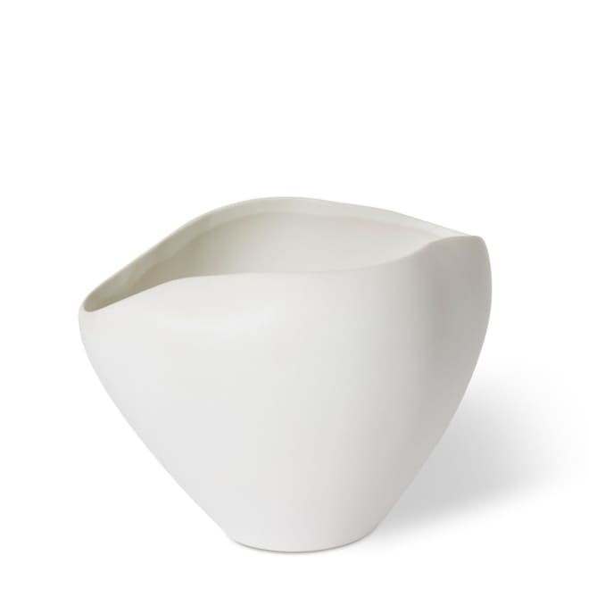 Zelma Vase - Matt White, 15cm (H)