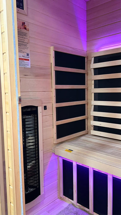 Kylin Full Spectrum Low EMF Carbon Infrared Sauna 1 Person - K8109 FS