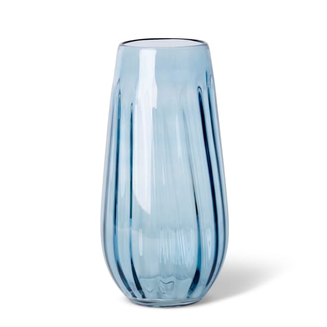 Demi Tall Vase - Blue, 35cm (H)