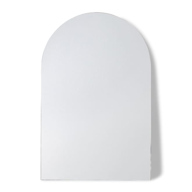 Alexa Floor Mirror - White, 215cm (H)