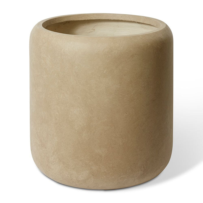Saheed Fibrestone Planter S3 - Brown