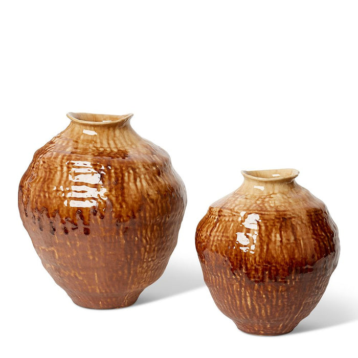 Imara Vase - Rust, 39cm (H)