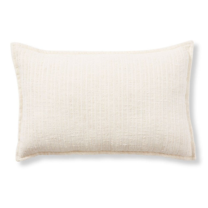 Makena 60x40 Cushion - Ivory, 40cm (H)