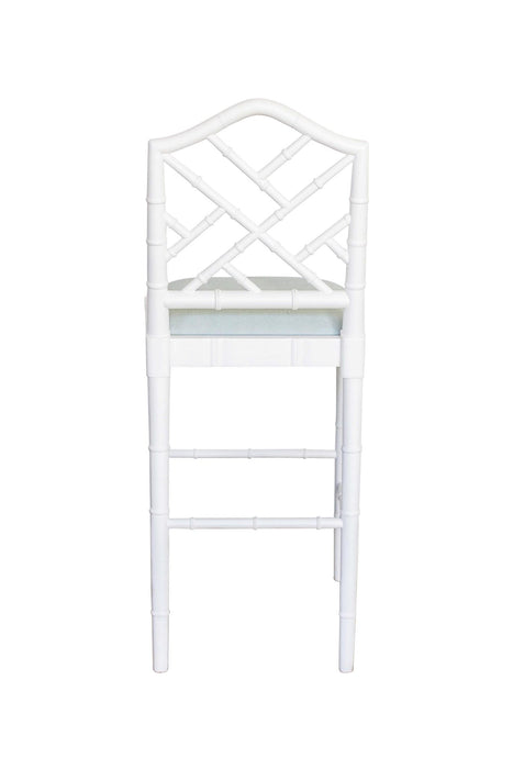Chippendale Counter Stool - White