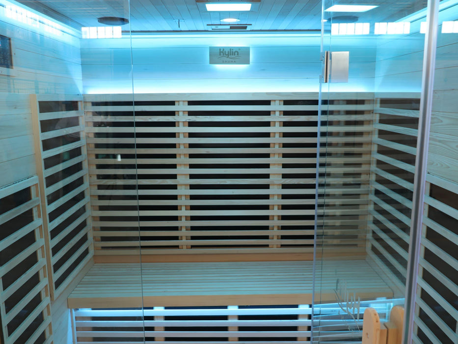 Kylin Low EMF Carbon Infrared Sauna Room 4 Person H6401 (HL-500K)