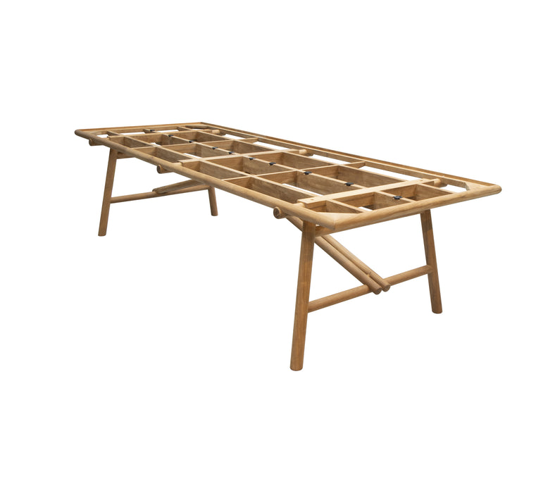 Sticks Dining Table Base, 280x100 cm