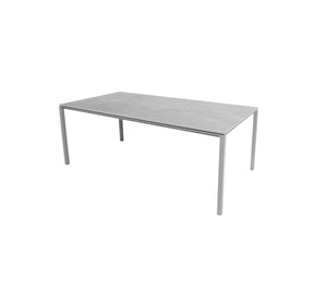 Pure Dining Table Base, 200x100 cm