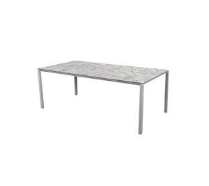 Pure Dining Table Base, 200x100 cm