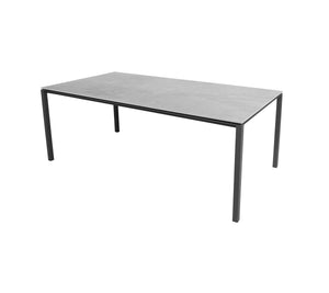 Pure Dining Table Base, 200x100 cm