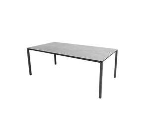 Pure Dining Table Base, 200x100 cm