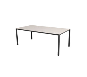 Pure Dining Table Base, 200x100 cm