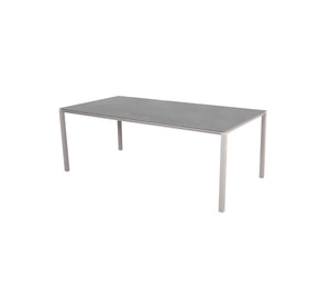 Pure Dining Table Base, 200x100 cm