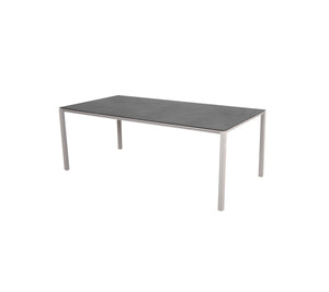 Pure Dining Table Base, 200x100 cm