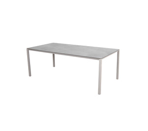 Pure Dining Table Base, 200x100 cm