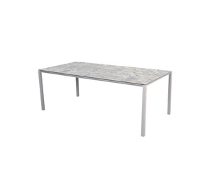 Pure Dining Table Base, 200x100 cm