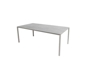 Pure Dining Table Base, 200x100 cm