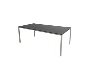 Pure Dining Table Base, 200x100 cm