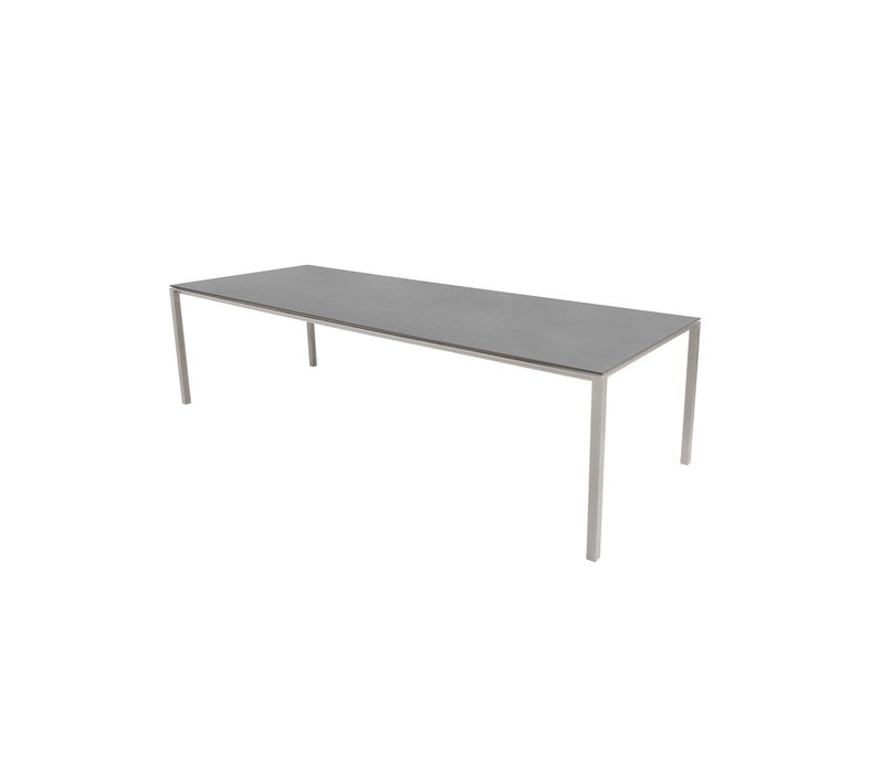 Pure Dining Table Base, 280x100 cm