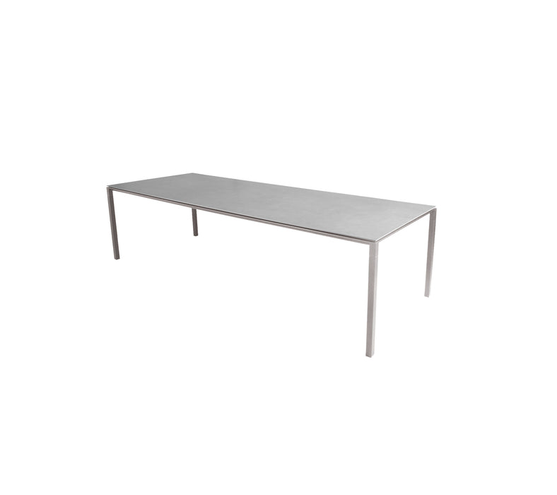 Pure Dining Table Base, 280x100 cm