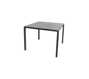 Pure Dining Table Base, 100x100 cm