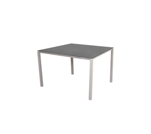 Pure Dining Table Base, 100x100 cm