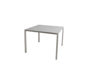 Pure Dining Table Base, 100x100 cm