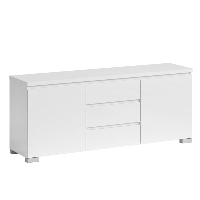 Elara High Gloss Buffet - White
