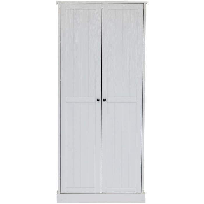 Hamptons 2 5 Tier 80cm Wide Multipurpose Cupboard