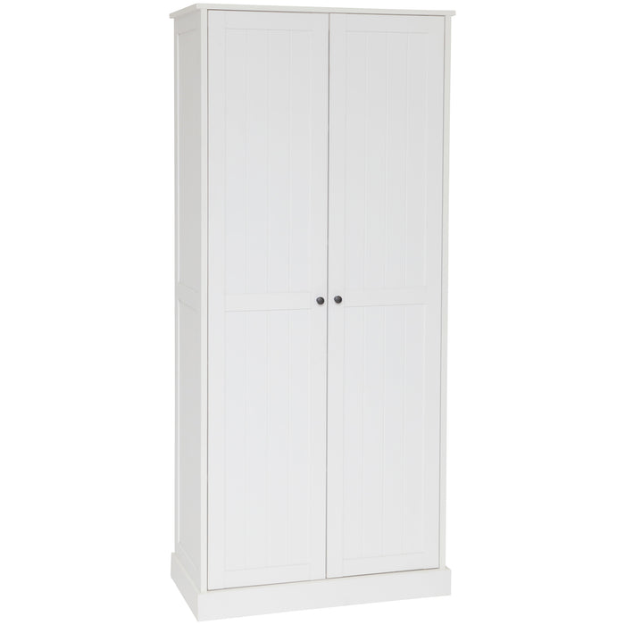 Hamptons 2 5 Tier 80cm Wide Multipurpose Cupboard