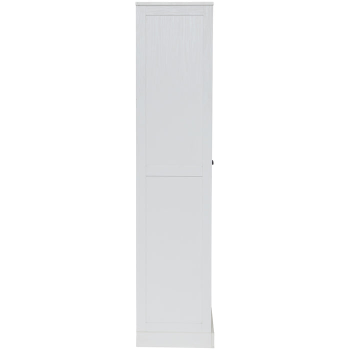 Hamptons 2 5 Tier 80cm Wide Multipurpose Cupboard