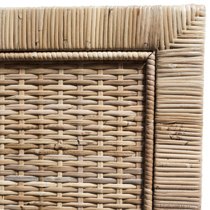 Canvas and Sasson Palm Springs Rattan Bedhead Queen