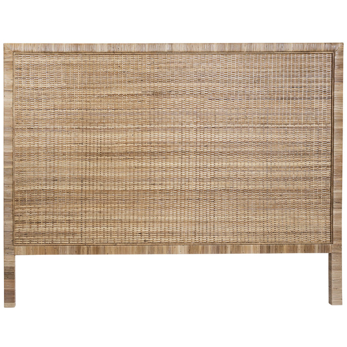 Canvas and Sasson Palm Springs Rattan Bedhead Queen