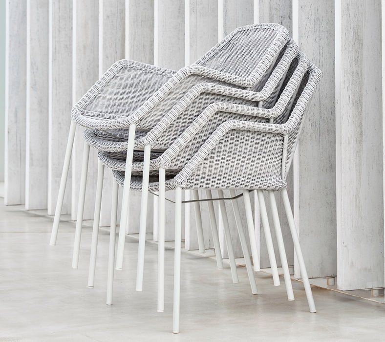 2 x Breeze Chair, Stackable