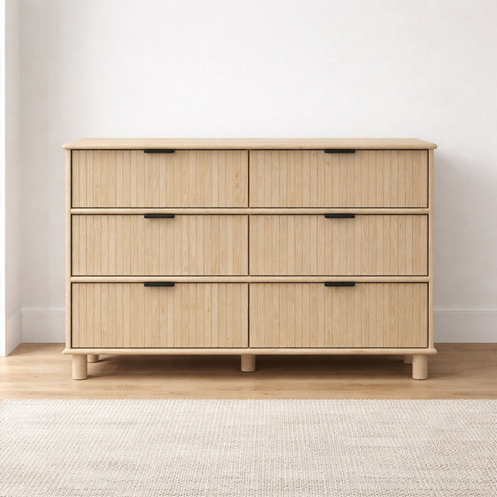 Sorrento 6 Drawer Chest - Swedish Oak