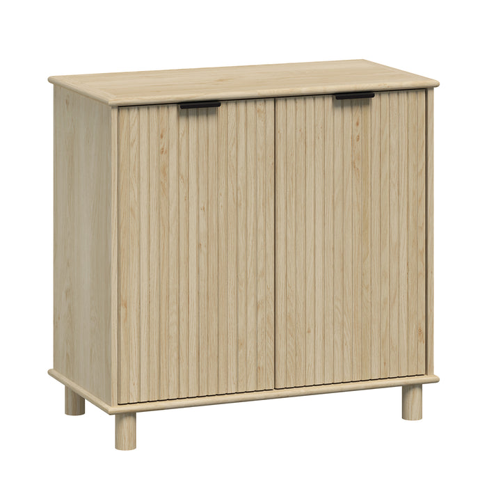 Sorrento 2 Door Sideboard Cupboard - Swedish Oak