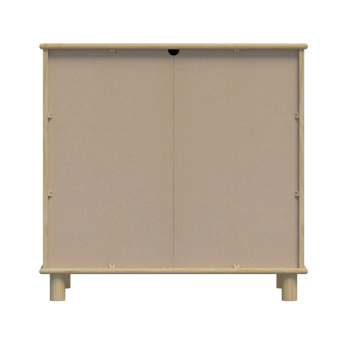 Sorrento 2 Door Sideboard Cupboard - Swedish Oak