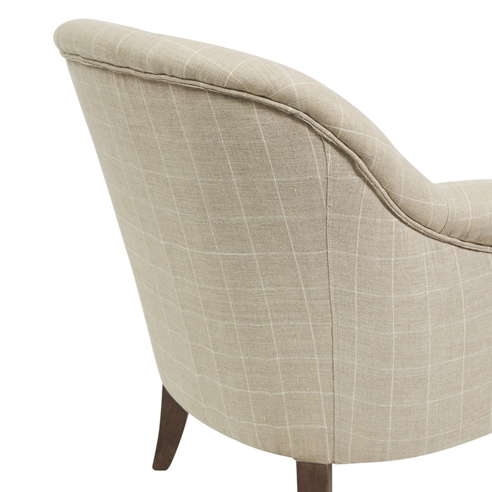 Halston Slipper Chair Natural