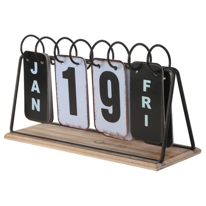 Vintage Style Table-top Calendar