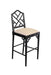 Chippendale Counter Stool - Black