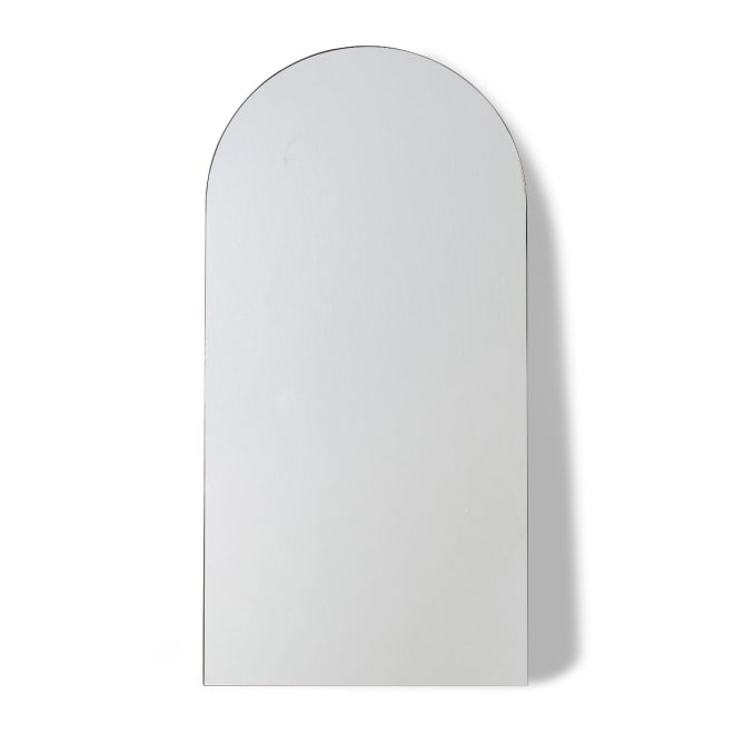Alexa Floor Mirror - Black, 200cm (H)