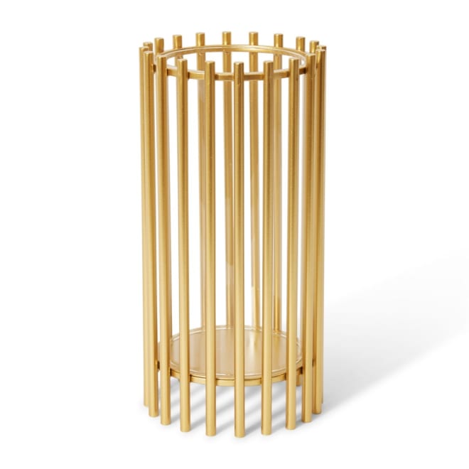 Jin x Candle Holder - Gold, 31cm (H)