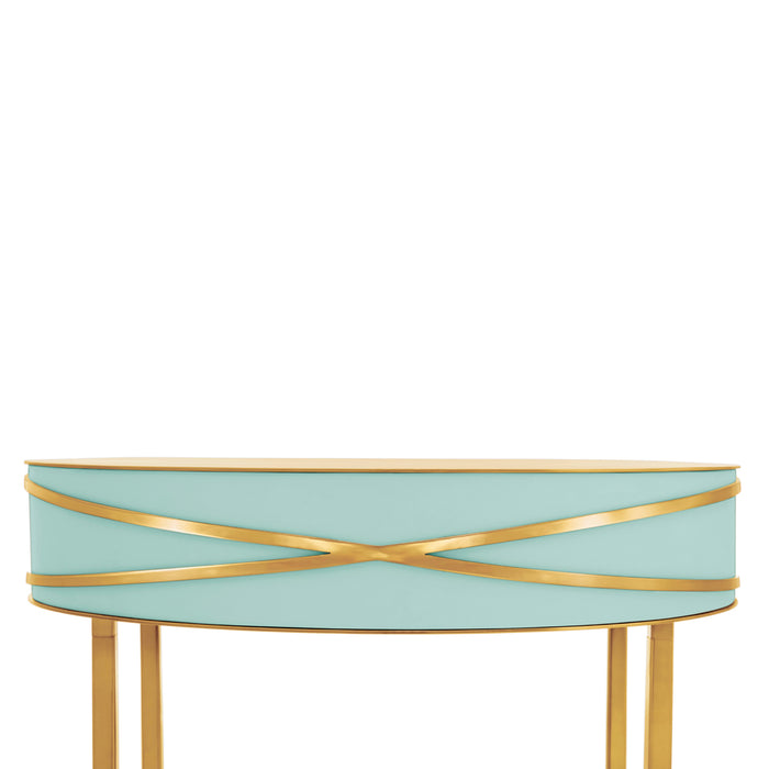 Stella Console Jade Small Oro