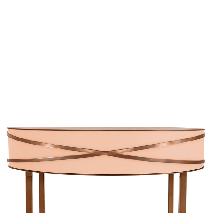 Stella Console Blush Small Rose