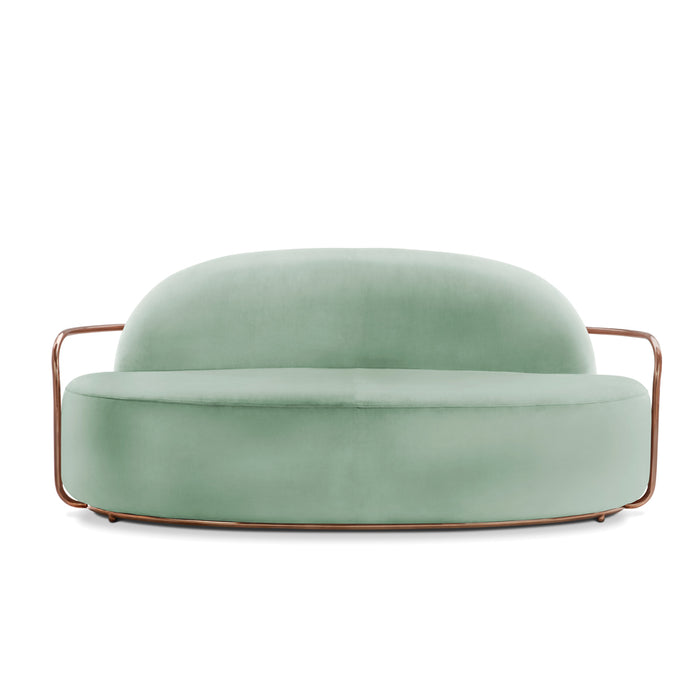 Orion Sofa Jade Rose