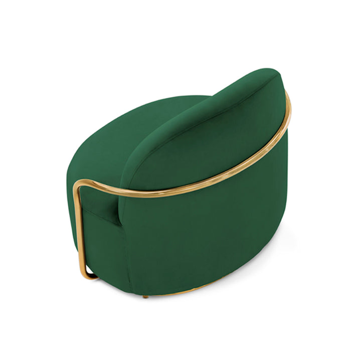 Orion Lounge Chair Verde Rose