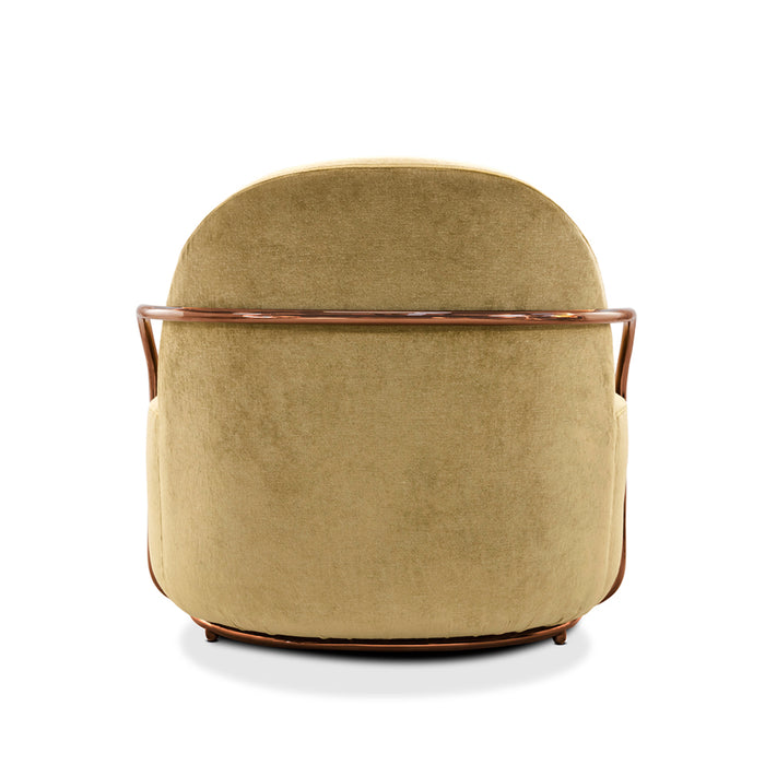 Orion Lounge Chair Gold Oro